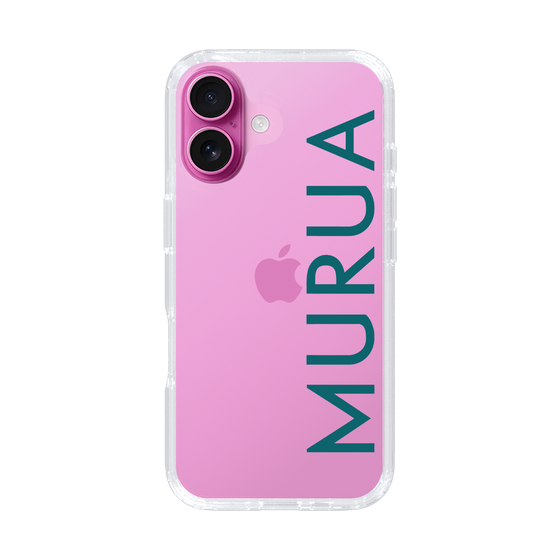 Slim Protection Case［ MURUA - Logo - Green ］