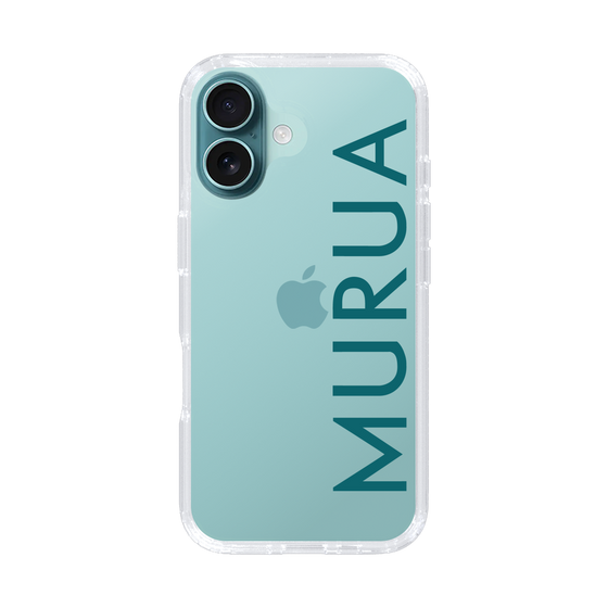Slim Protection Case［ MURUA - Logo - Green ］