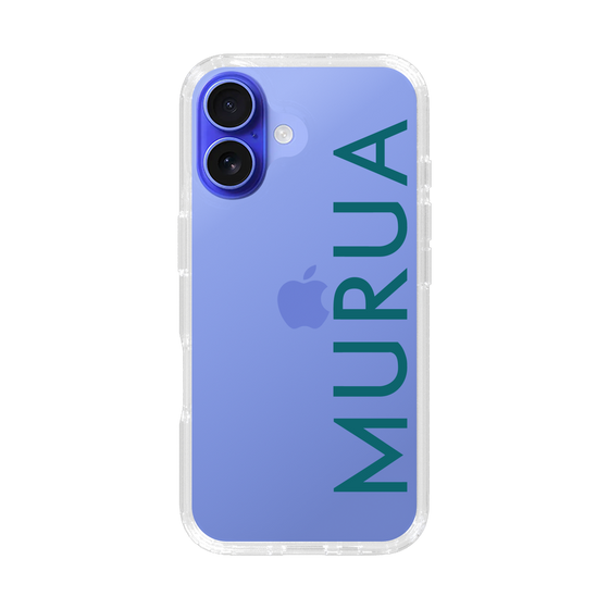 Slim Protection Case［ MURUA - Logo - Green ］