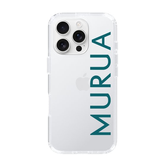 Slim Protection Case［ MURUA - Logo - Green ］
