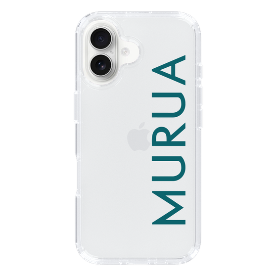 Slim Protection Case［ MURUA - Logo - Green ］