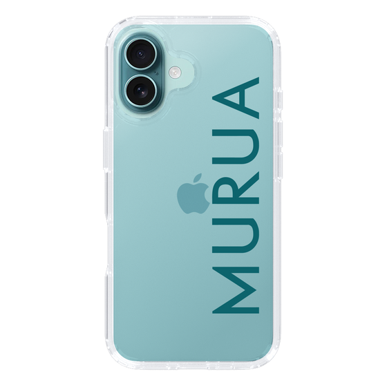 Slim Protection Case［ MURUA - Logo - Green ］