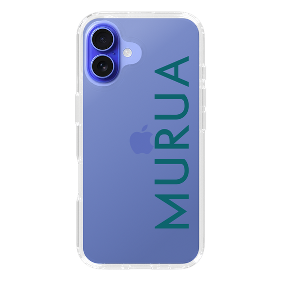 Slim Protection Case［ MURUA - Logo - Green ］