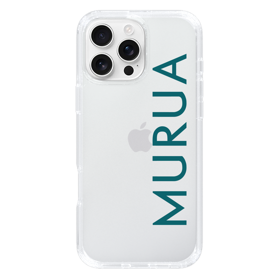Slim Protection Case［ MURUA - Logo - Green ］