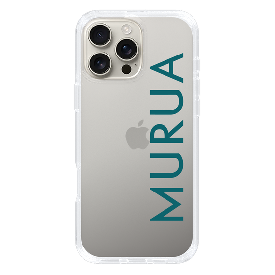 Slim Protection Case［ MURUA - Logo - Green ］