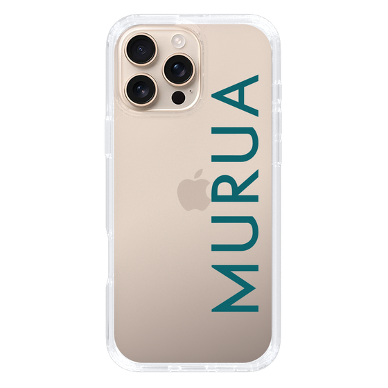 Slim Protection Case［ MURUA - Logo - Green ］