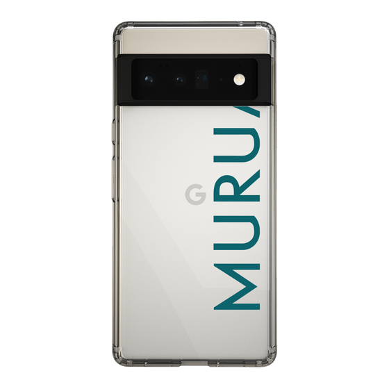 Slim Protection Case［ MURUA - Logo - Green ］