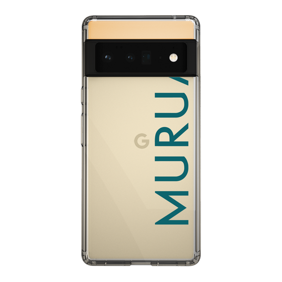 Slim Protection Case［ MURUA - Logo - Green ］