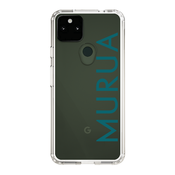 Slim Protection Case［ MURUA - Logo - Green ］