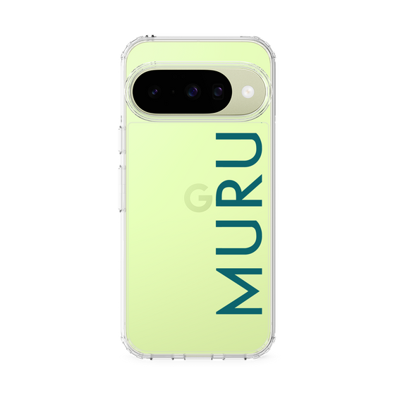 Slim Protection Case［ MURUA - Logo - Green ］