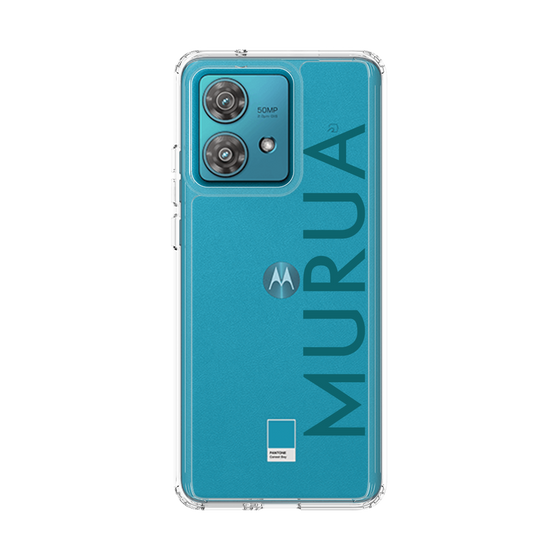 Slim Protection Case［ MURUA - Logo - Green ］