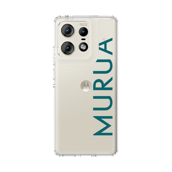 Slim Protection Case［ MURUA - Logo - Green ］