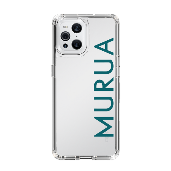 Slim Protection Case［ MURUA - Logo - Green ］