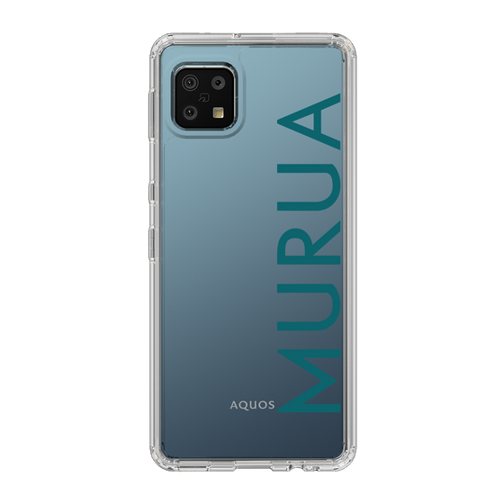 Slim Protection Case［ MURUA - Logo - Green ］