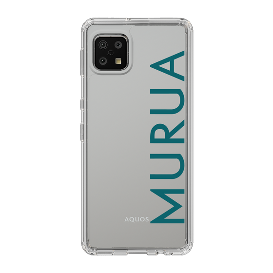 Slim Protection Case［ MURUA - Logo - Green ］