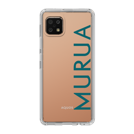 Slim Protection Case［ MURUA - Logo - Green ］