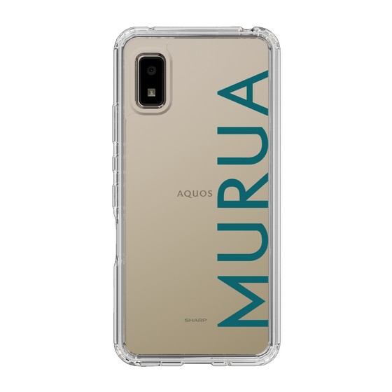 Slim Protection Case［ MURUA - Logo - Green ］