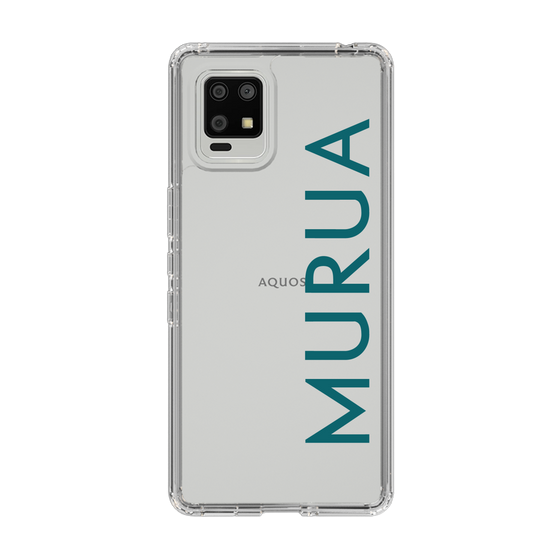Slim Protection Case［ MURUA - Logo - Green ］