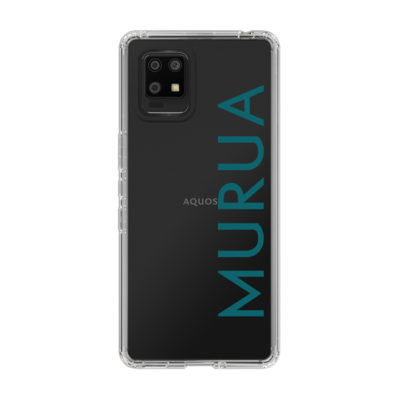 Slim Protection Case［ MURUA - Logo - Green ］