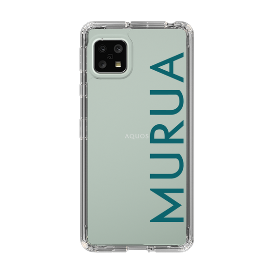 Slim Protection Case［ MURUA - Logo - Green ］