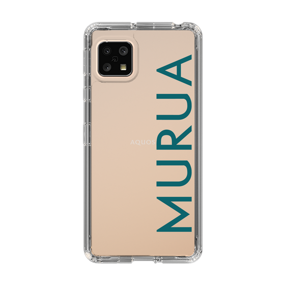 Slim Protection Case［ MURUA - Logo - Green ］