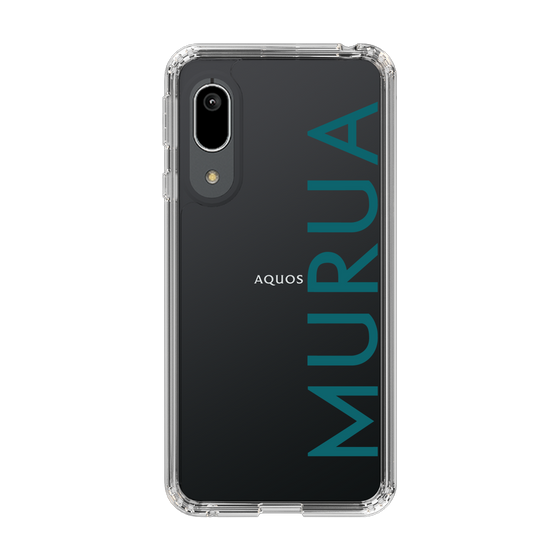 Slim Protection Case［ MURUA - Logo - Green ］