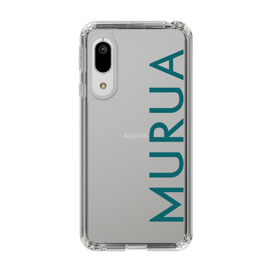 Slim Protection Case［ MURUA - Logo - Green ］