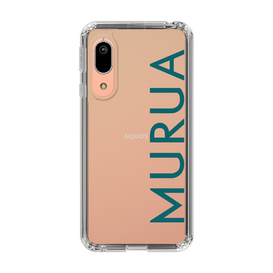 Slim Protection Case［ MURUA - Logo - Green ］