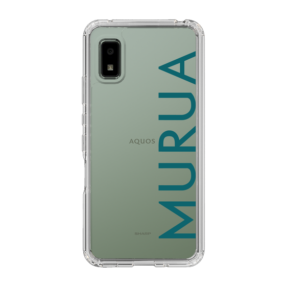 Slim Protection Case［ MURUA - Logo - Green ］
