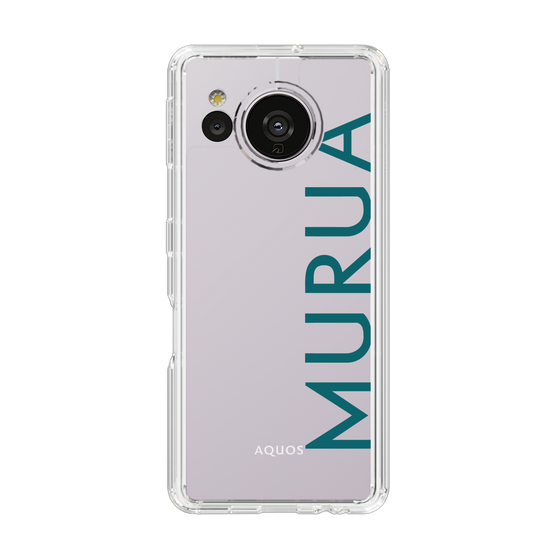 Slim Protection Case［ MURUA - Logo - Green ］