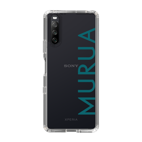 Slim Protection Case［ MURUA - Logo - Green ］