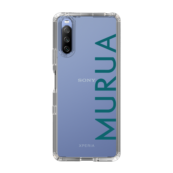 Slim Protection Case［ MURUA - Logo - Green ］