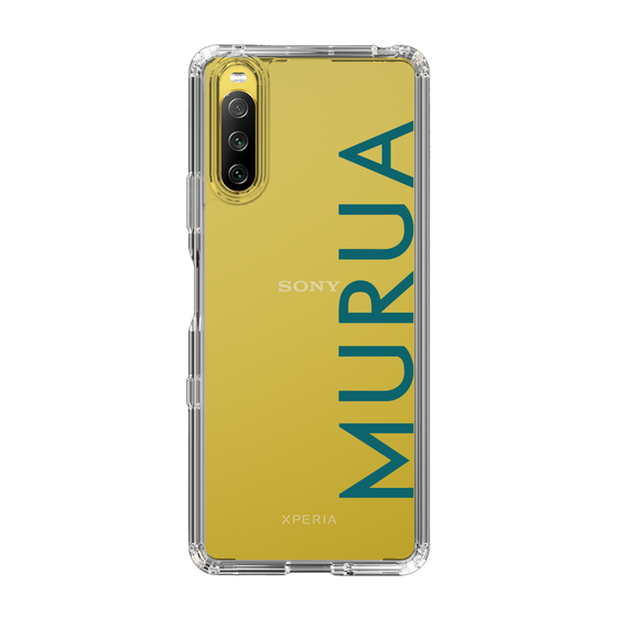 Slim Protection Case［ MURUA - Logo - Green ］