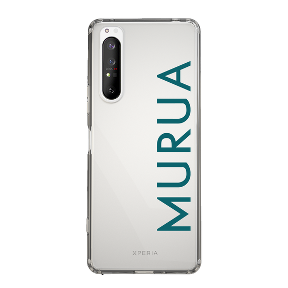 Slim Protection Case［ MURUA - Logo - Green ］