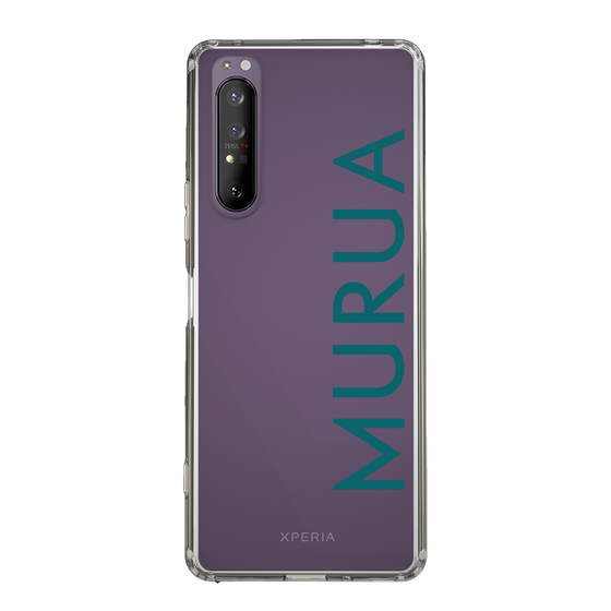 Slim Protection Case［ MURUA - Logo - Green ］