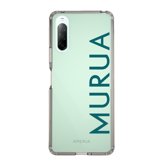 Slim Protection Case［ MURUA - Logo - Green ］