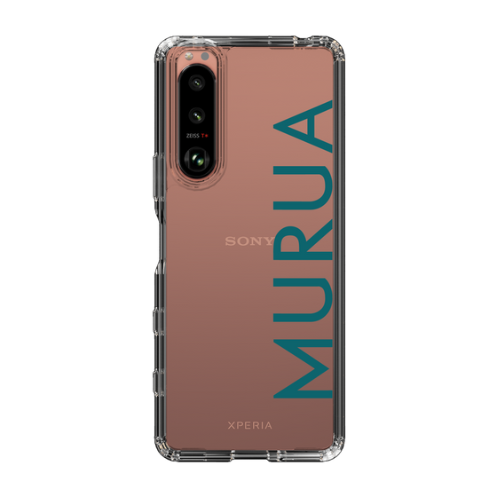 Slim Protection Case［ MURUA - Logo - Green ］