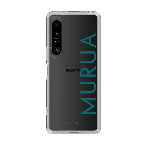 Slim Protection Case［ MURUA - Logo - Green ］