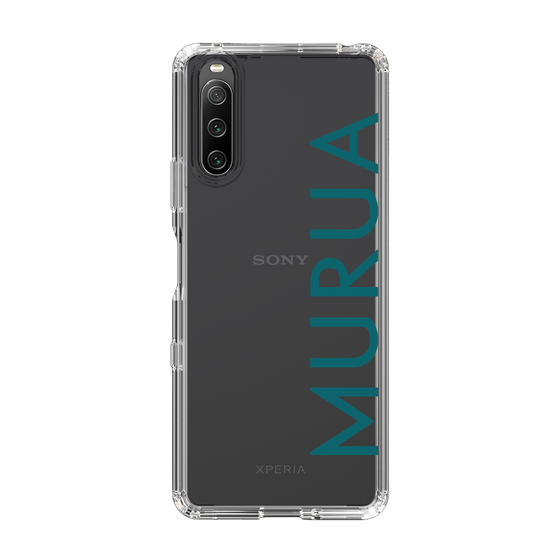 Slim Protection Case［ MURUA - Logo - Green ］