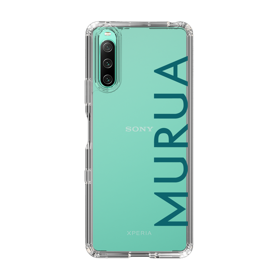 Slim Protection Case［ MURUA - Logo - Green ］