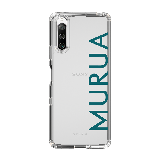 Slim Protection Case［ MURUA - Logo - Green ］
