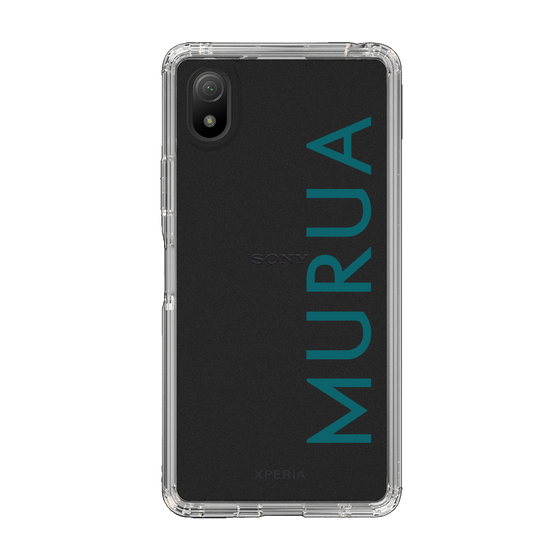 Slim Protection Case［ MURUA - Logo - Green ］