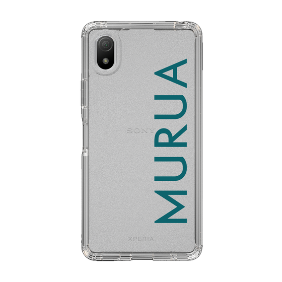 Slim Protection Case［ MURUA - Logo - Green ］