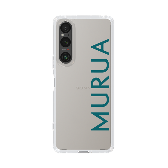 Slim Protection Case［ MURUA - Logo - Green ］