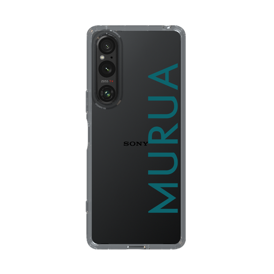 Slim Protection Case［ MURUA - Logo - Green ］