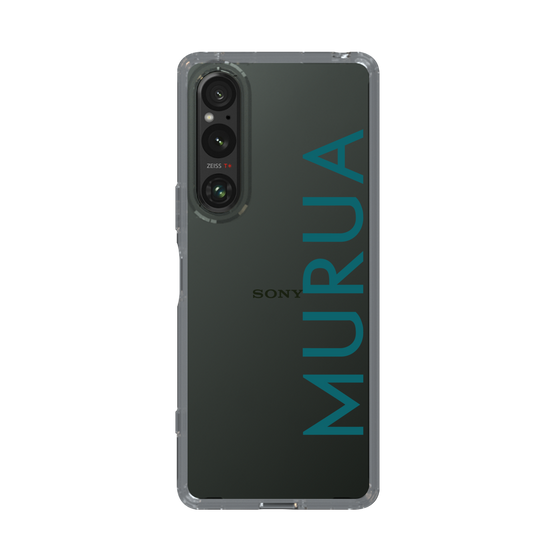 Slim Protection Case［ MURUA - Logo - Green ］