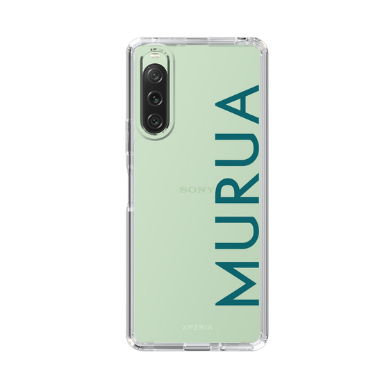 Slim Protection Case［ MURUA - Logo - Green ］