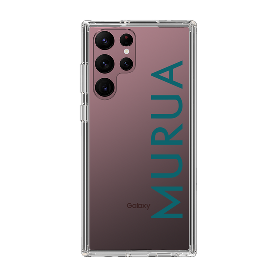 Slim Protection Case［ MURUA - Logo - Green ］