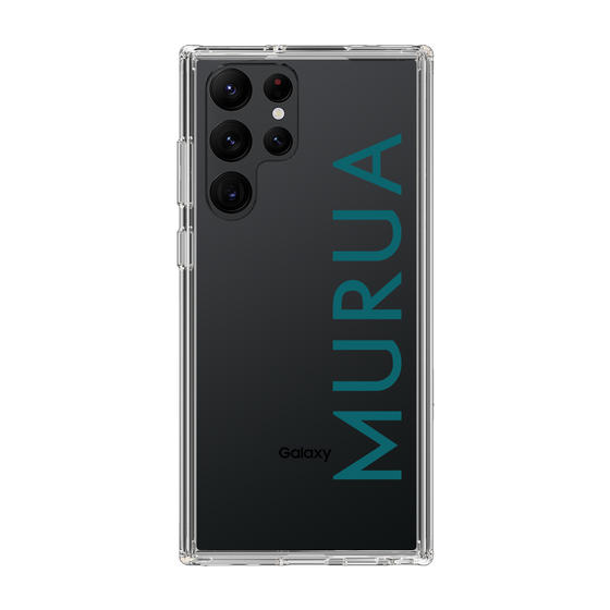 Slim Protection Case［ MURUA - Logo - Green ］