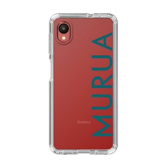 Slim Protection Case［ MURUA - Logo - Green ］